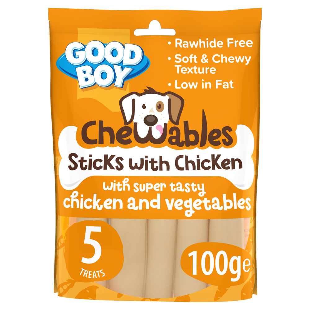 Good Boy Chewables Chicken Sticks - 5 pack
