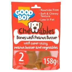 Good Boy Chewables Peanut Butter Bones - 2 pack