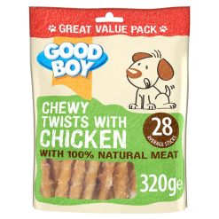 Good Boy Chewy Chicken Twists - 320g