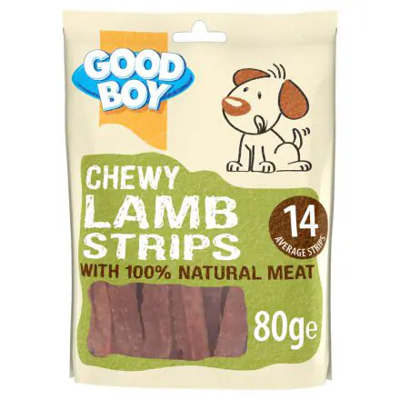 Good Boy Chewy Lamb Strips - 80g