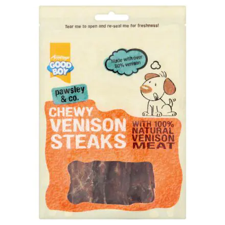 Good Boy Chewy Venison Steak - 80g