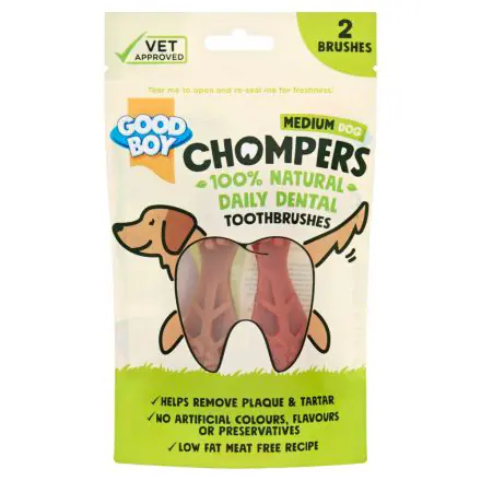 Good Boy Chompers Toothbrush Medium - 70g