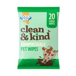 Good Boy Clean & Kind Compostable Pet Wipes - 20 pack