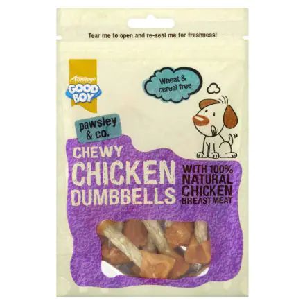 Good Boy Deli Chicken Munchy Dumbbells - 100g