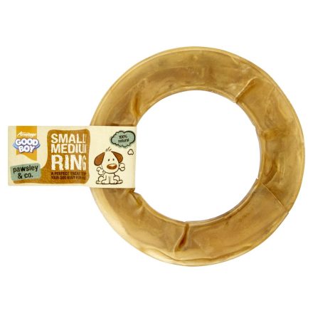 Good Boy Dog Chew Hide Ring - 6 inches, case of 5