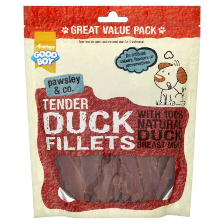 Good Boy Duck Fillets Value Pack - 320g