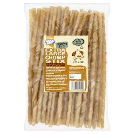 Good Boy Extra Large Chomp Stix - 9.75 inches, case of 40