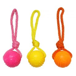 Good Boy Glow Ball On Rope - 60mm