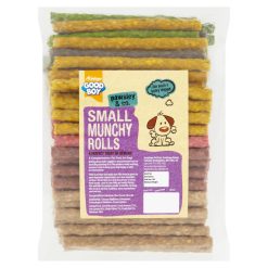 Good Boy Munchy Rolls Assorted 125m - 5 inches, case of 100