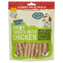 Good Boy Pawsley Chewy Twists Chicken - 320g