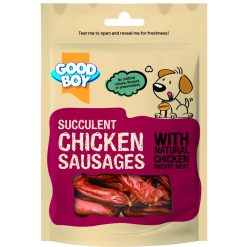 Good Boy Succulent Chicken Sausages - 75g