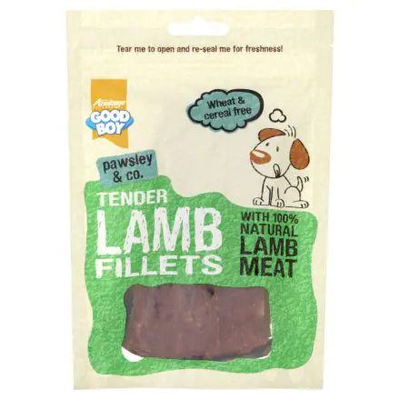 Good Boy Tender Lamb Fillets - 80g