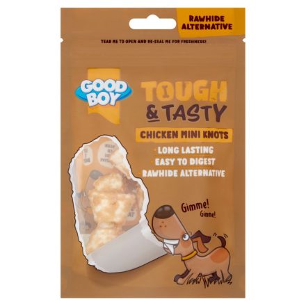 Good Boy Tough & Tasty Mini Chicken Knot - 5 pack