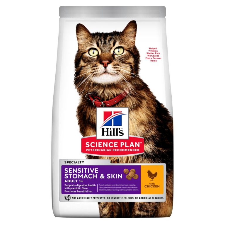 HILL’S SCIENCE PLAN Adult Sensitive Stomach & Skin Dry Cat Food Chicken