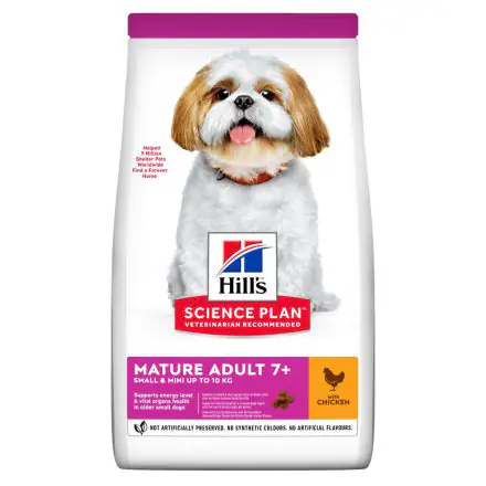 HILL'S SCIENCE PLAN Mature Adult Small & Mini Dry Dog Food Chicken Flavour - 1.5kg