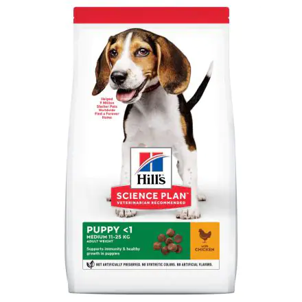 HILL'S SCIENCE PLAN Puppy Medium Dry Dog Food Chicken