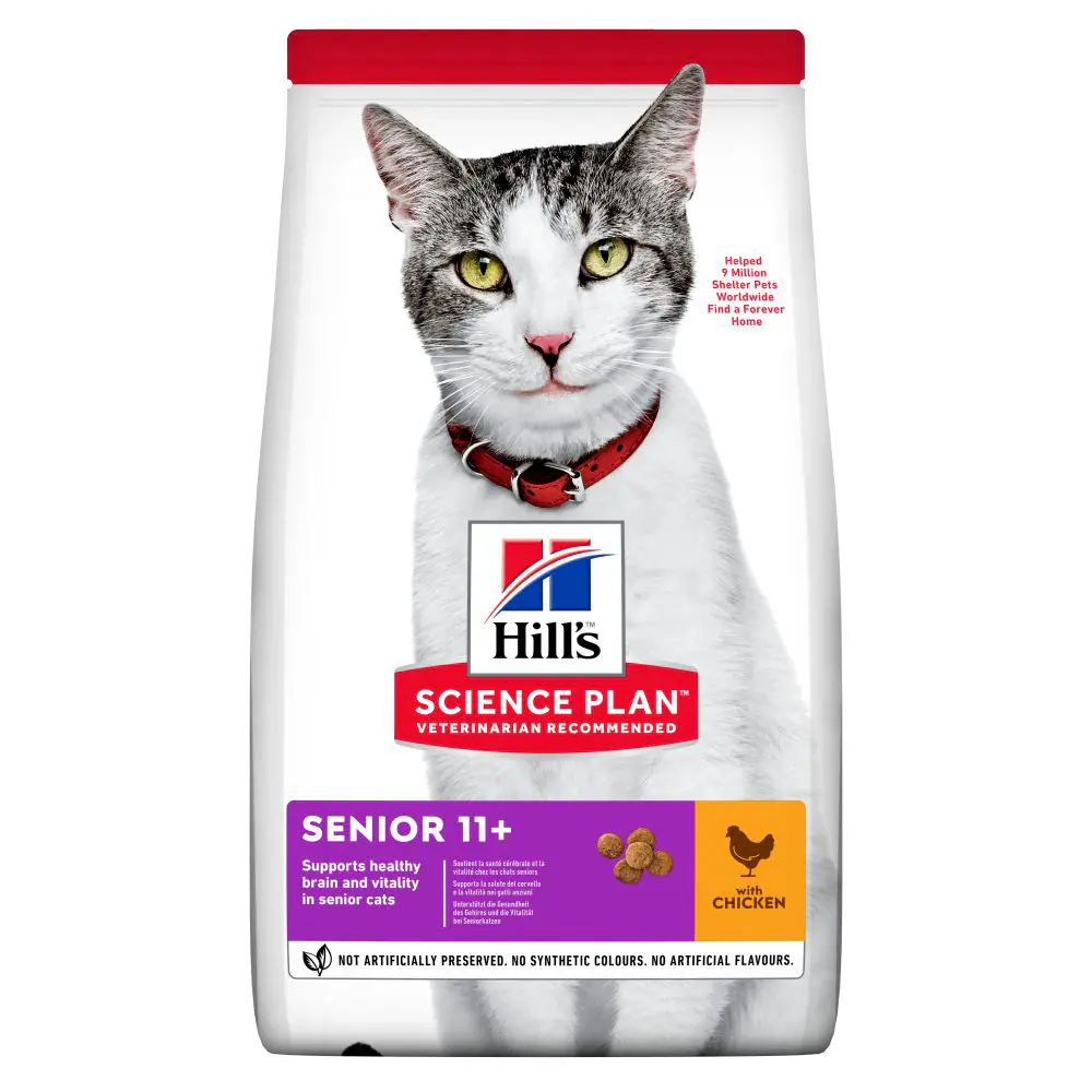 HILL'S SCIENCE PLAN Senior Dry Cat Food Chicken