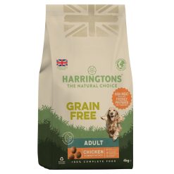 Harringtons Adult Dog Grain Free Chicken & Sweet Potato - 4kg