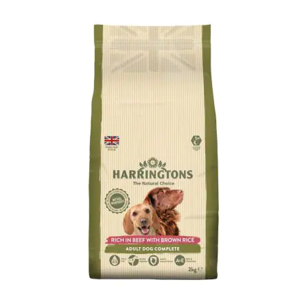 Harringtons Dog Beef & Rice - 2kg