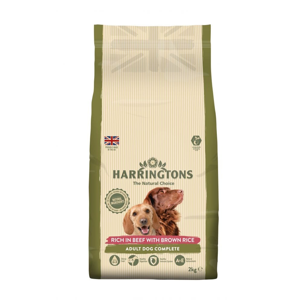 Harringtons Dog Beef & Rice - 2kg