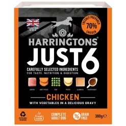 Harringtons Just 6 Chicken - 380g, case of 8
