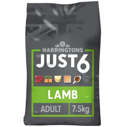 Harringtons Just 6  Lamb & Vegetables Bakes - 7.5kg