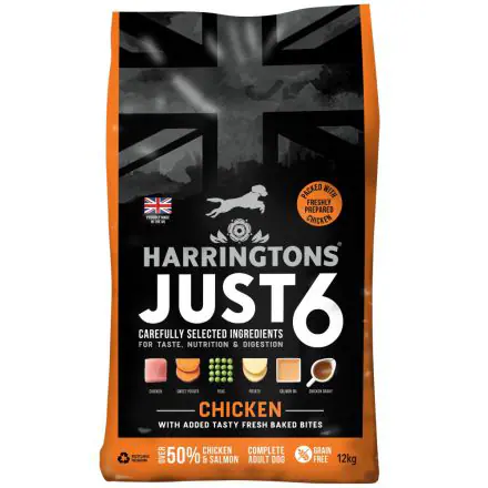 Harringtons Just 6 Salmon Various Sizes