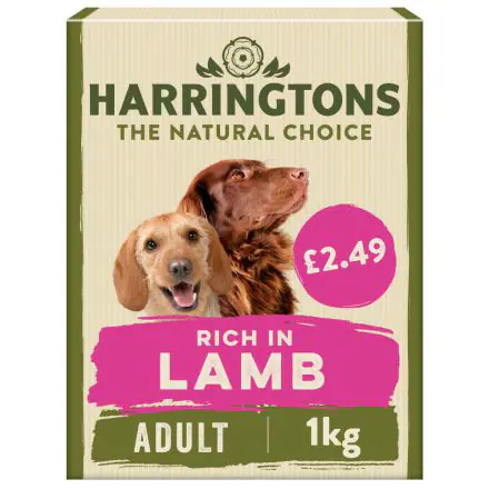 Harringtons Lamb & Rice £2.49 - 1kg, case of 5