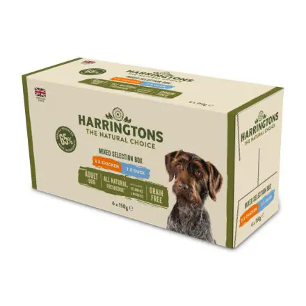 Harringtons Mixed Grain Free 6pk - 150g