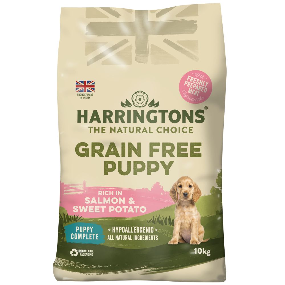 Harringtons Puppy Grain Free Salmon 10kg