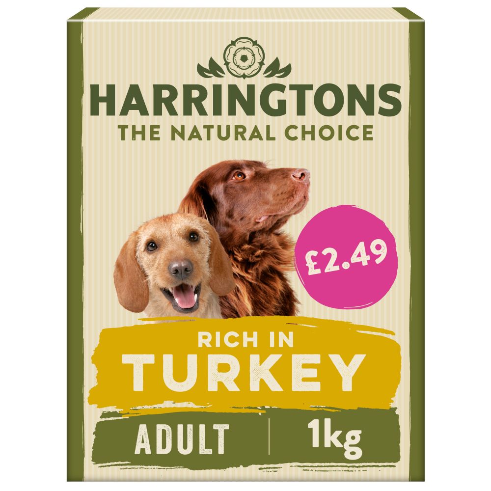 Harringtons Turkey & Veg £2.49 - 1kg, case of 5