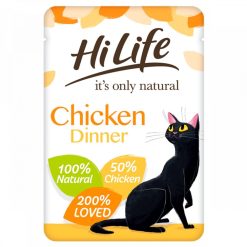 HiLife it's only natural - Chicken Dinner 70g - 70g, case of 18