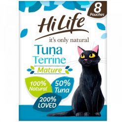 HiLife it's only natural MATURE Tuna Terrine Pouch Multipack 8 x 70g - 70g