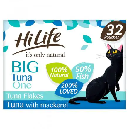 HiLife it's only natural - The Big Tuna One 32 x 70g Multipack - 70g