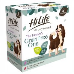 HiLife it’s only natural The Farmer's Grain Free One Complete Wet Dog Food Pouches 8pk - 150g