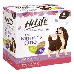 HiLife it’s only natural The Farmer's One Adult Complete Wet Dog Food Pouches 8 x 150g - 150g