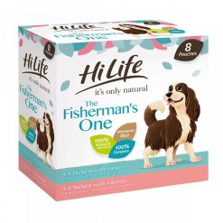 HiLife it’s only natural The Fisherman's One Adult Complete Wet Dog Food Pouches 8 x150g - 150g