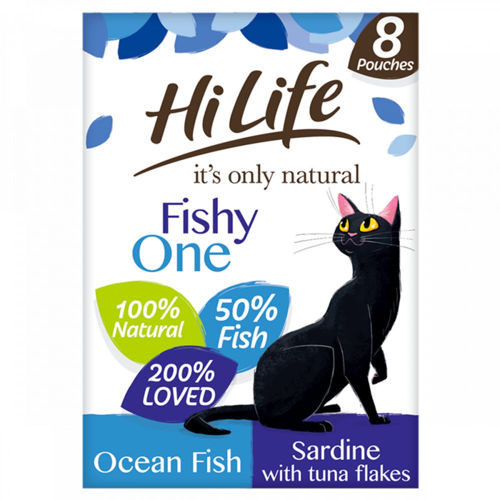 HiLife it's only natural - The Fishy One 8 x 70g Multipack - 70g