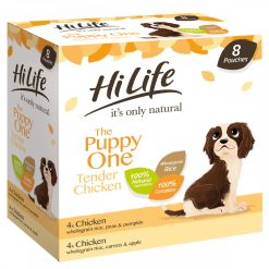 HiLife it’s only natural The Puppy One Complete Wet Dog Food Pouches 8pk - 150g