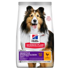 Hills Science Plan Sensitive Stomach & Skin Adult Dog Food Chicken - 14kg