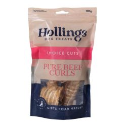 Hollings Choice Cuts Pure Beef Curls - 100g