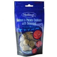Hollings Salmon & Seaweed Cookies - 75g