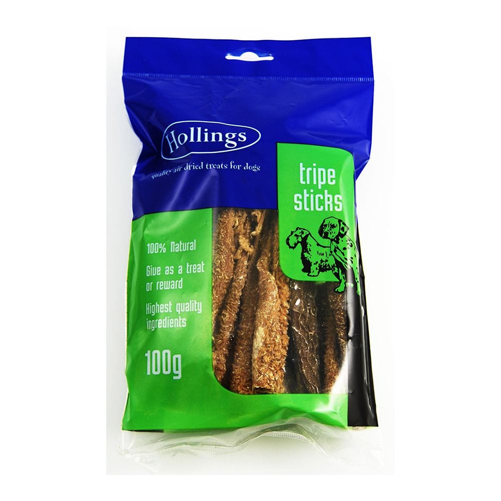 Hollings Tripe Sticks Pre Pack - 100g .