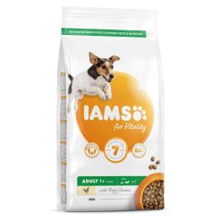 IAMS for Vitality Adult Small & Medium Dog Food with Fresh chicken Various Sizes