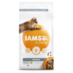 IAMS for Vitality Indoor Cat Food with Fresh chicken - 2kg