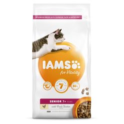 IAMS for Vitality Senior Cat Food with Fresh chicken Various Sizes