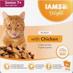Iams Del Snr Ch Cij 8pk - 85g