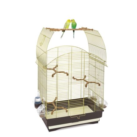 Imac Agata Open Top Bird Gold/Brown - 58x33x62.5cm
