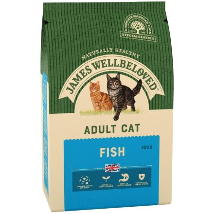 JAMES WELLBELOVED Adult Cat Fish & Rice - 300g