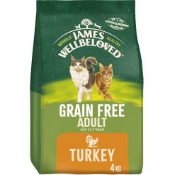 JAMES WELLBELOVED Cat Turkey Grain Free - 4kg